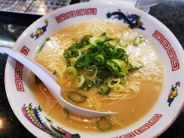 「素ラーメン」@まるうまラーメン ぷらっと博多No.1の写真