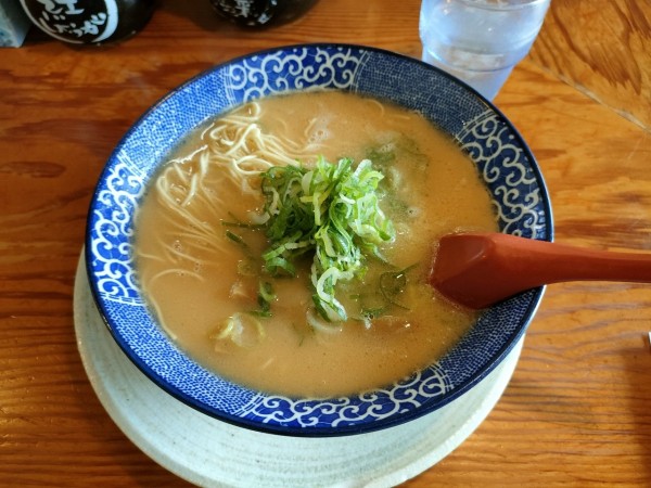 「みそとんこつ　肉抜き」@博多ラーメン鶴亀堂 鶴ヶ島店の写真