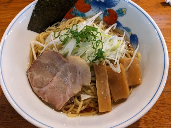 「なか井醤油麺」@麺 なか井の写真