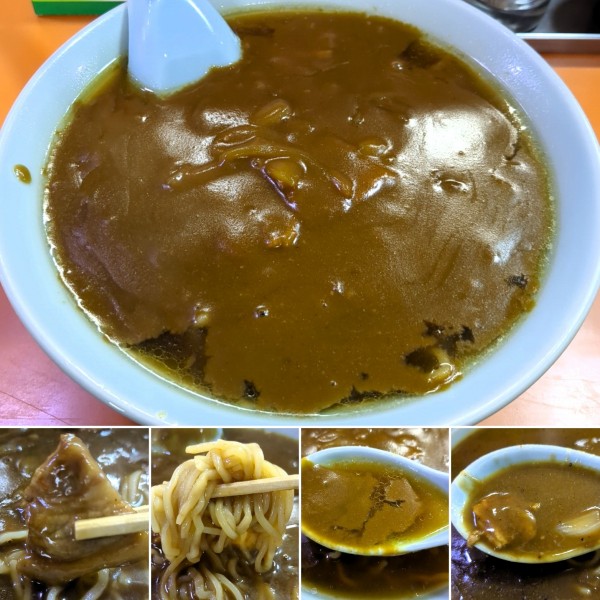「カレーラーメン　680円」@中華料理 勝楽の写真