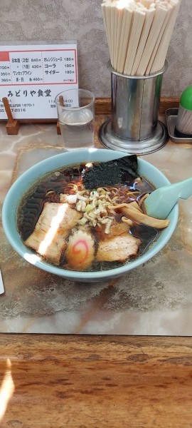 「ラーメン」@みどりや食堂の写真