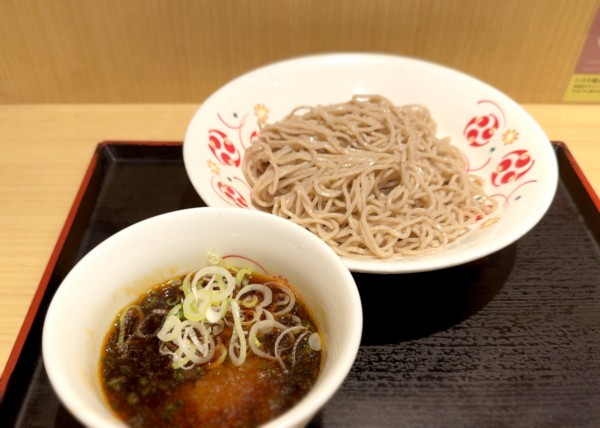 「海苔つけそば(540円)」@いろり庵きらく 西日暮里店の写真
