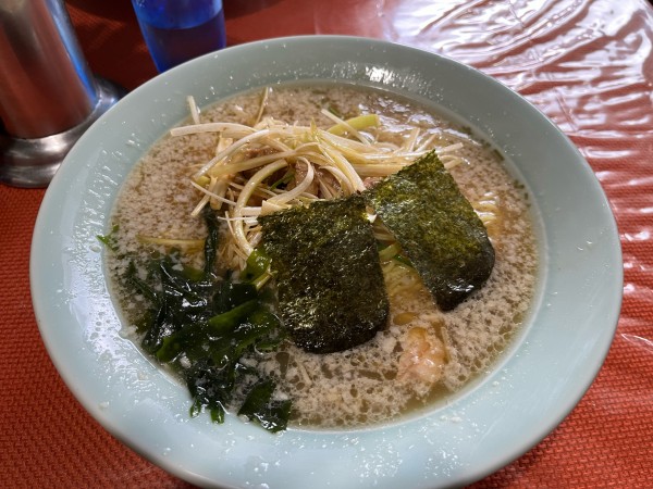 「中ネギラーメン　950円」@ラーメンショップ 月夜野バイパス店の写真