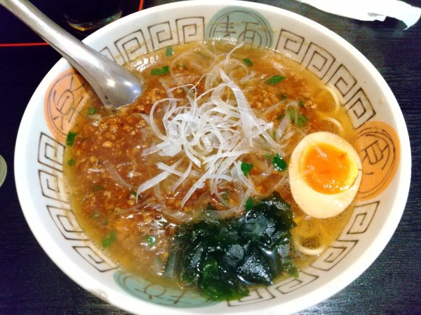 「肉味噌らーめん　935円」@火門拉麺の写真