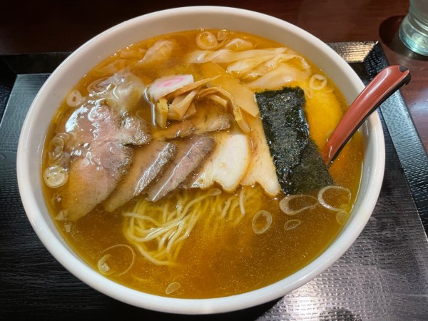 「チャーシューワンタンメン中盛」@中華蕎麦 金魚の写真