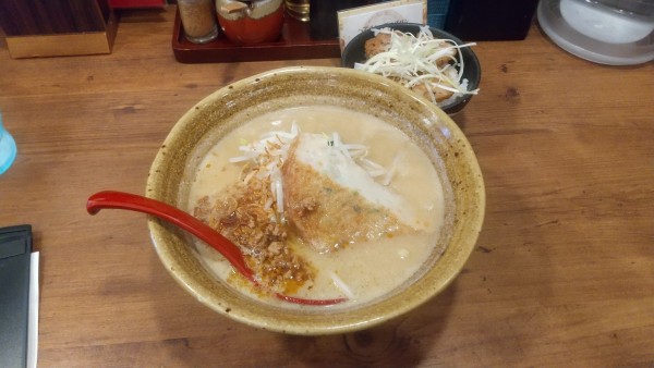 「九州麦味噌らーめん869円」@麺場 田所商店 鳥取店の写真