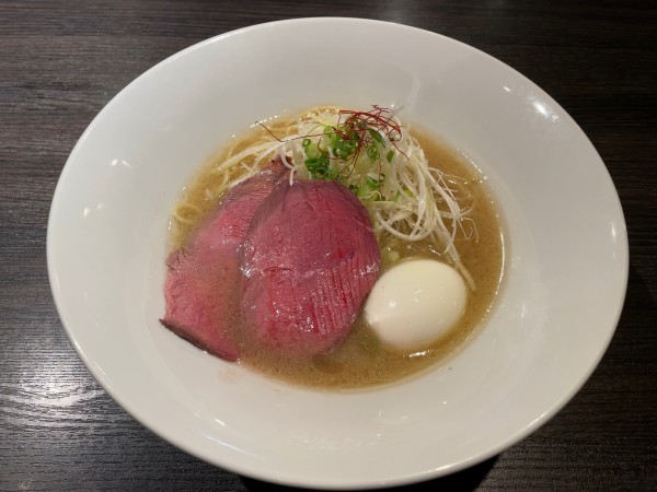 「【3周年限定】牛骨白湯そば」@中華そば 十目一八食堂の写真