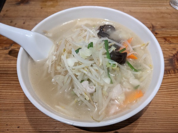 「タンメン：880円」@ラーメン餃子館 小次郎の写真