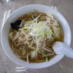 タンメン(塩)：800円