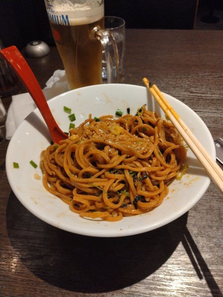 「まぜそは」@三河開化亭 豊橋カルミア店の写真