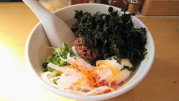 「五香担々麺＋味玉・バラ海苔」@ラーメン屋 つるんの写真