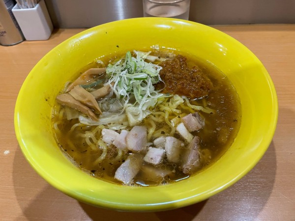 「【裏】黄色サラサラ¥1,000」@麺屋 すずらんの写真