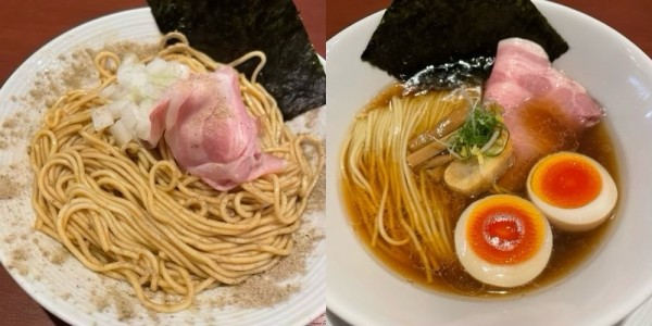 「津軽煮干し中華蕎麦 和え玉」@酒肴場 屯の写真