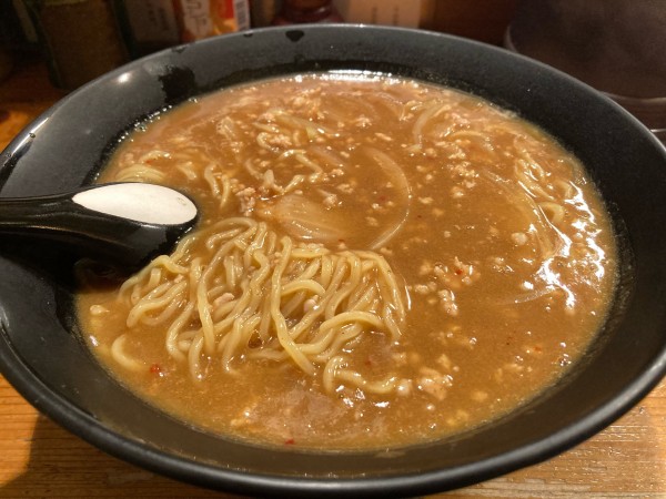 「カレーラーメン」@カレーうどん あげは。の写真