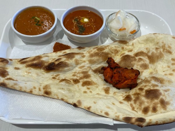 「Wカレーセット1200円」@5Curry ビビット南船橋店の写真