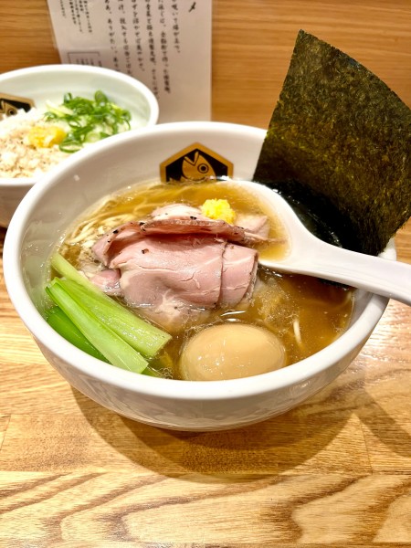 「特製真鯛ラーメン【TP】雑炊（大）」@真鯛らーめん 麺魚 五反田店の写真