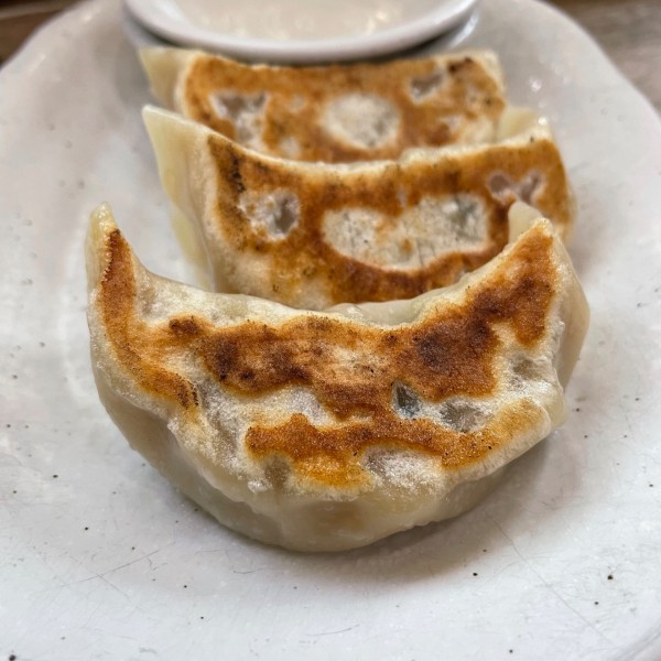 「ジューシー餃子 3個」@麺家 ゐをりの写真
