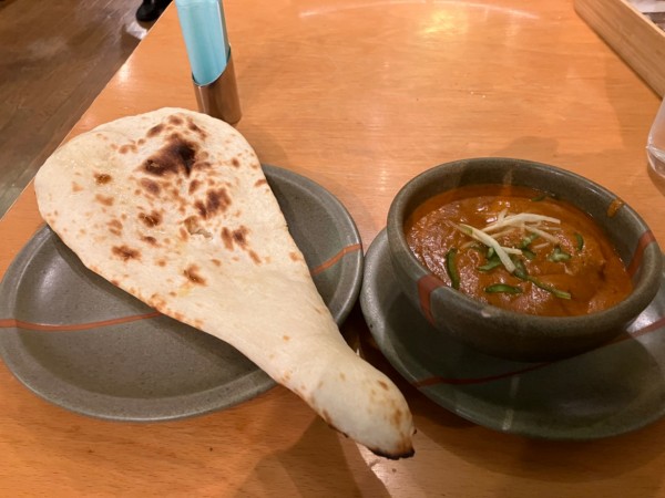 「C ランチセット(マトン)1265円」@マンダラの写真