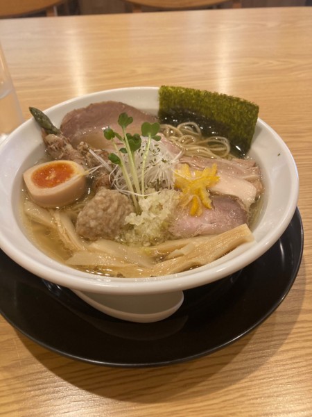 「特製塩そば」@おとなの塩sobaの写真