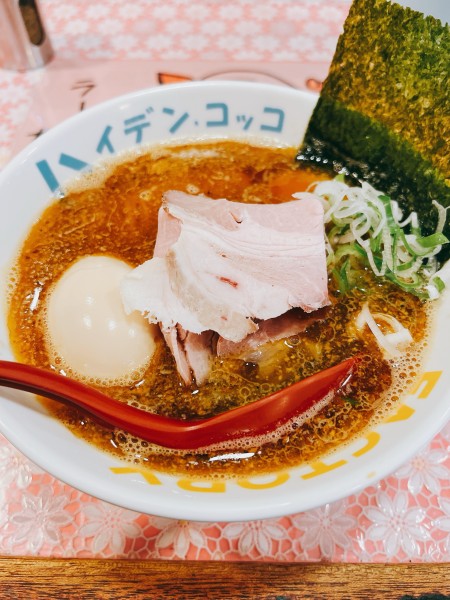 「凛々しい鮟肝煮干鰮中華ソバ」@らーめん凛々の写真