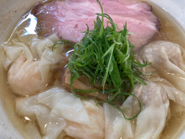 「肉と海老ワンタン麺(白)」@DURAMENTEIの写真
