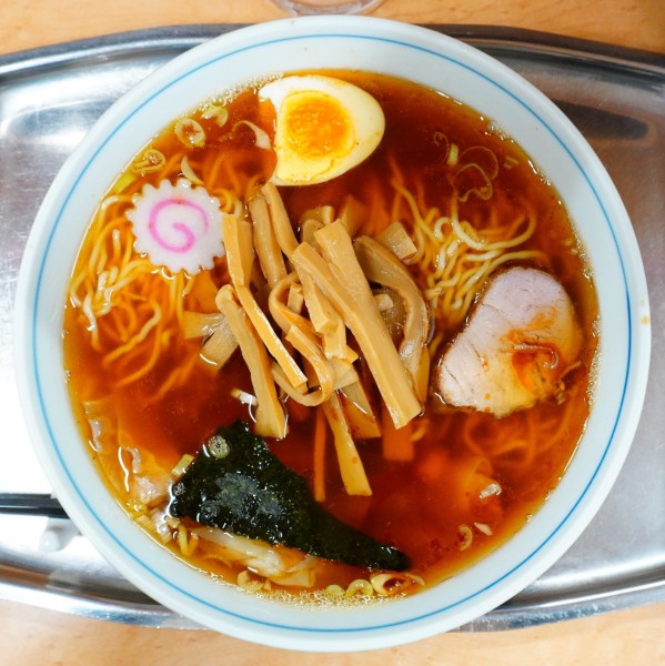 「メンマ入りそば（玉1個）」@一ノ割大勝軒の写真