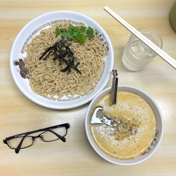 「納豆つけ麺」@春木屋 荻窪本店の写真