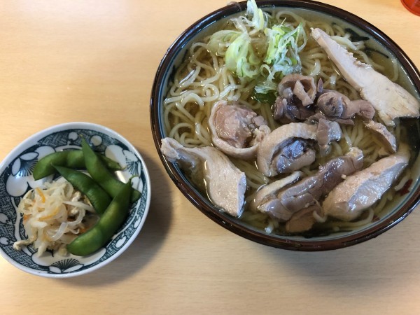 「肉中華（冷）」@そば処 吉亭の写真