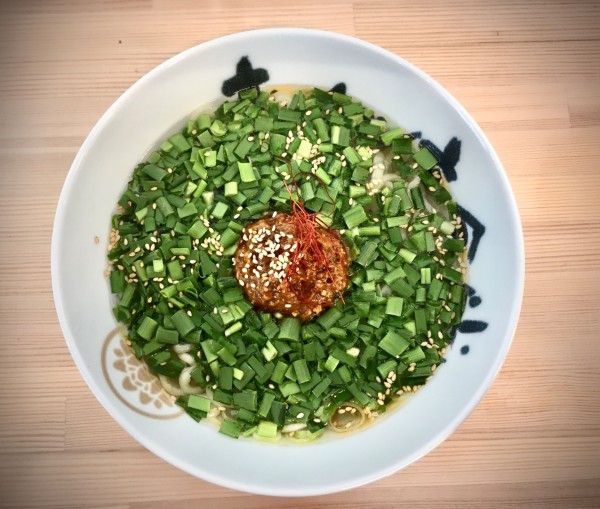 「韮潮ラーメン(900¥)」@あじ庵食堂の写真