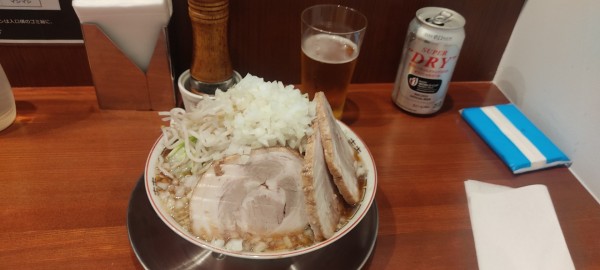 「チャーシュー麺　たまねぎ」@三代目 らーめん 千の写真