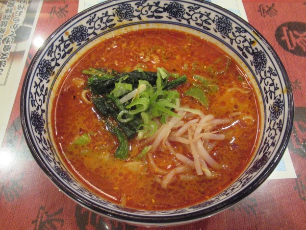 「担々刀削麺（825円）」@喜家酒館の写真