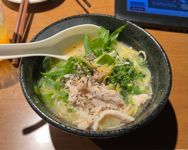 「鶏白湯麺」@かまどか 船橋店の写真