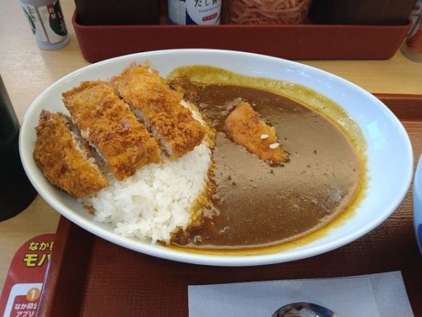「カツカレー」@なか卯 京都八条口店の写真