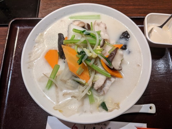 「野菜タンメン：900円」@小尾羊 六本木店の写真