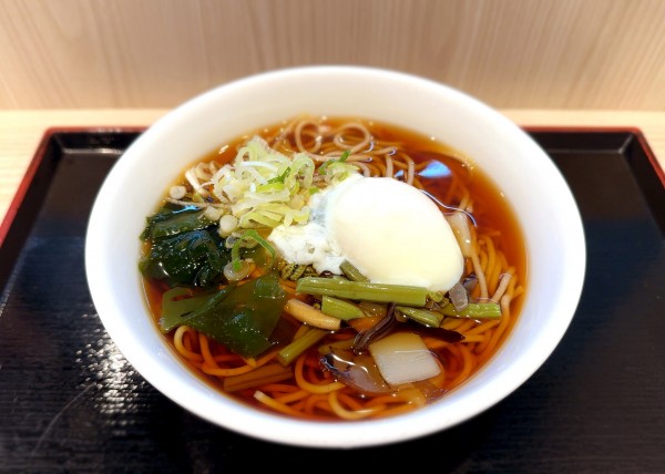 「朝そば(420円)」@いろり庵きらくそば 錦糸町店の写真