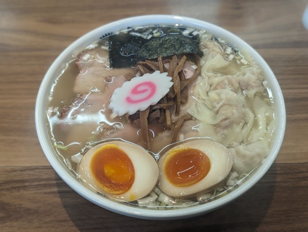 「特製中華そば　塩」@飯村製作所の写真