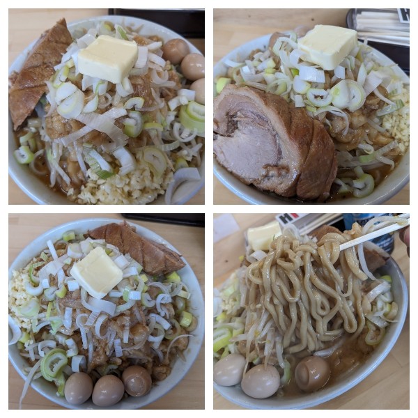 「【限定】ラーメンMISO(ニンニク、アブラ、ネギ、バター)」@ハイマウントMの写真