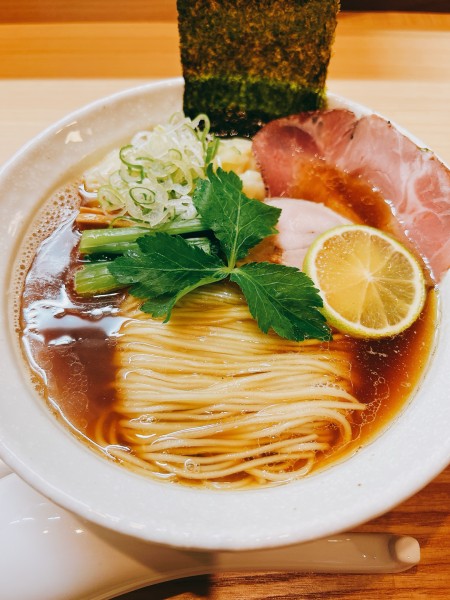 「上中華 特選 熟成醤油」@中華そば うお静の写真