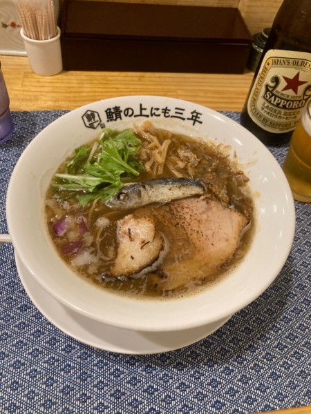 「鯖そば元味（９００円）」@麺屋 鯖の上にも三年の写真