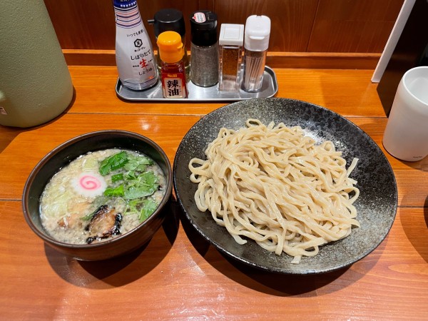 「【限定】背脂肉つけ（塩）」@麺屋 真心の写真