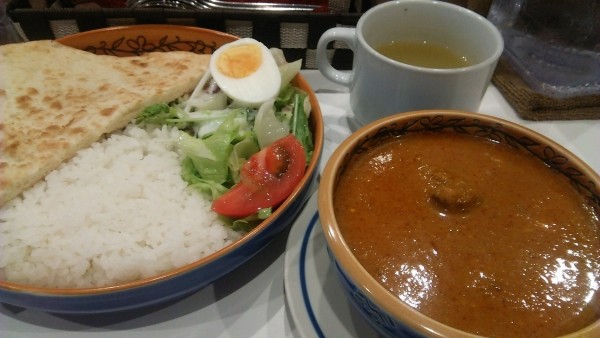 「Bランチ チキン 950円」@インドカレー フジヤの写真