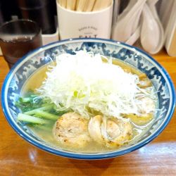 鶏そば（塩） 大＋ねぎ