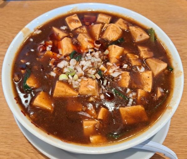 「オイスター麻婆ラーメン」@大阪王将 一関店の写真