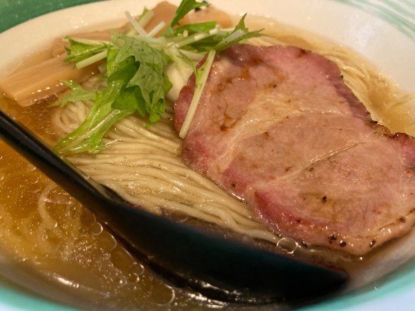 「冷やしらぁめん」@自家製麺 麺屋 利八の写真