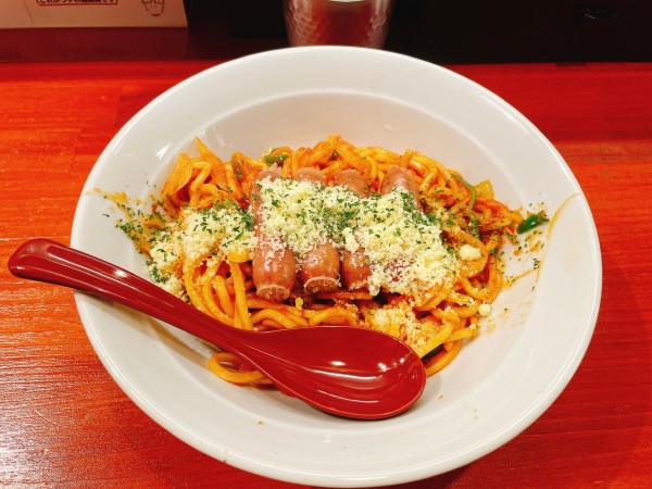 「ナポリタン＋チーズ追い飯小」@長男、おかわしゅんの写真