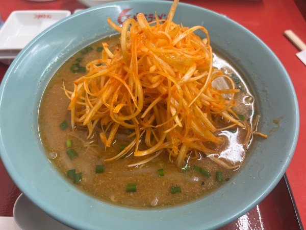「ねぎ味噌ラーメン」@くるまやラーメン 東武動物公園店の写真