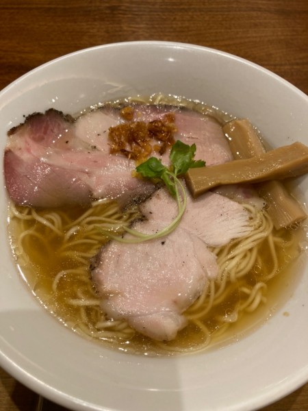 「黄金貝ラーメン¥950」@なにわ麺次郎 然の写真