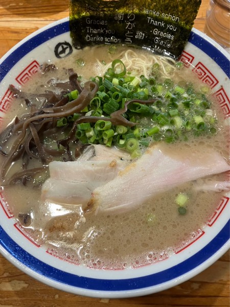 「ラーメン」@博多長浜らーめん 田中商店の写真