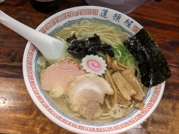 「塩らあめん」@中華めん処 道頓堀の写真