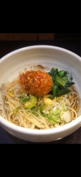 「汁無し坦々麺」@めだかTANTANの写真